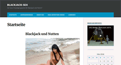 Desktop Screenshot of blackjacksex.com